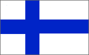 The Finnish flag.