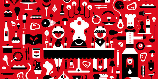 An illustration by Janine Rewell.
