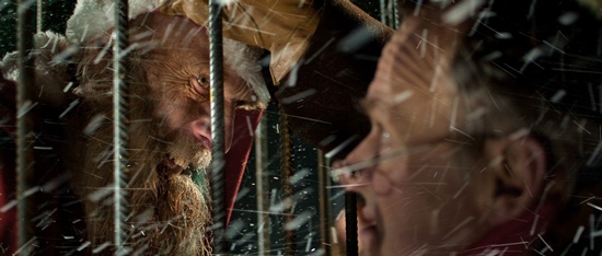 Behind bars: “Rare Exports” features Santa as you’ve never seen him before.