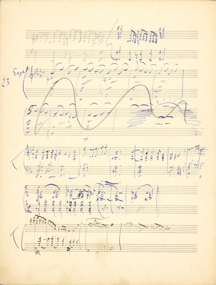 Vier Jahreszeiten Vivaldi Handschrift großer Komponisten