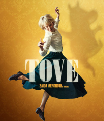 Una mujer baila en el cartel promocional de la película “Tove”.