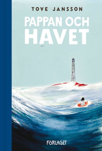 Une couverture d’un livre d’aventures des Moumines porte un titre suédois. 
