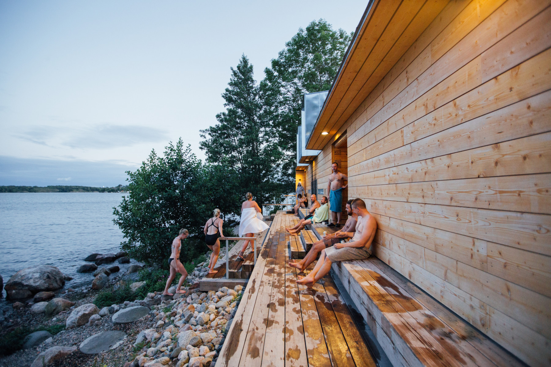 Finnish Sauna Outside