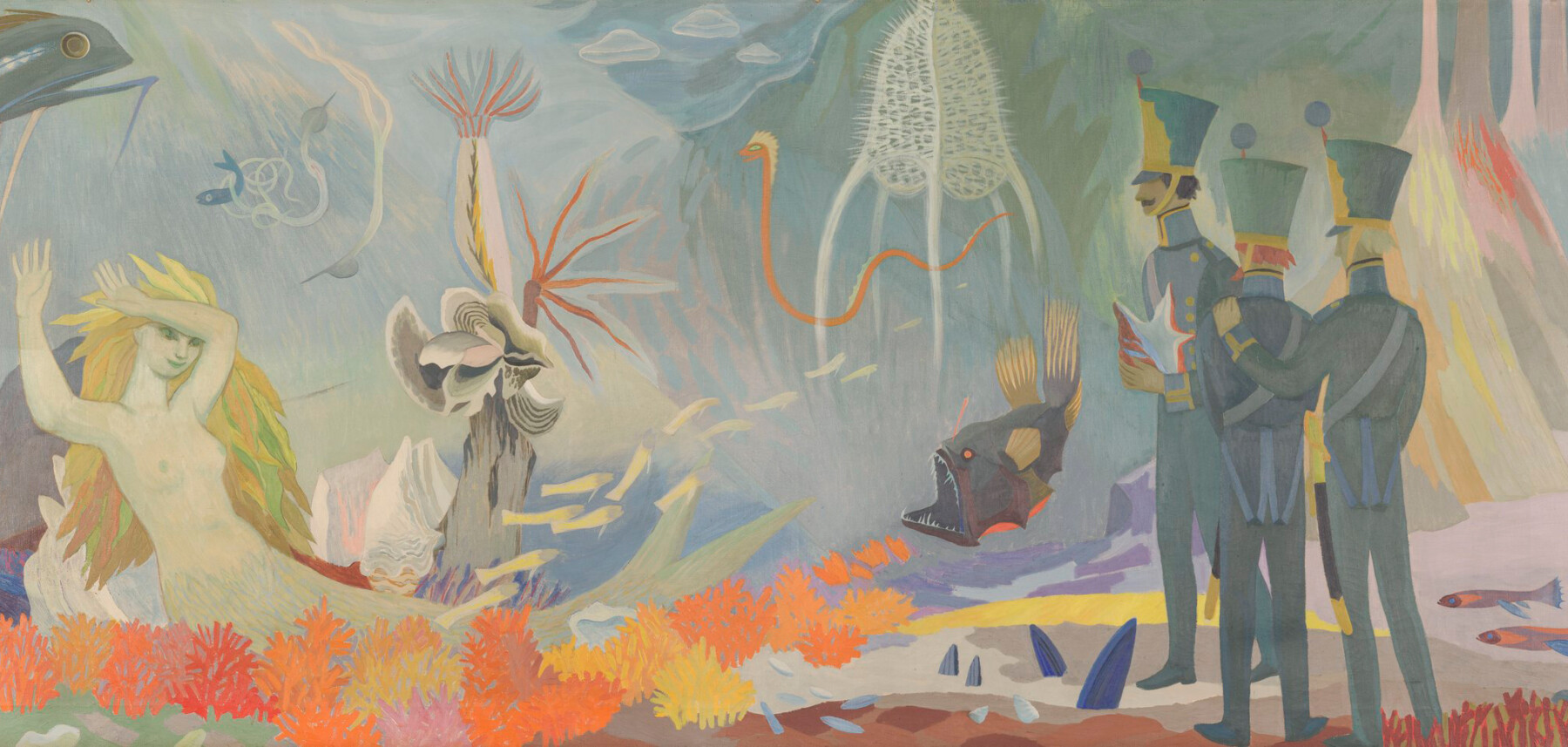 Les Tableaux De L artiste Finlandaise Tove Jansson Vont Bien Au del 