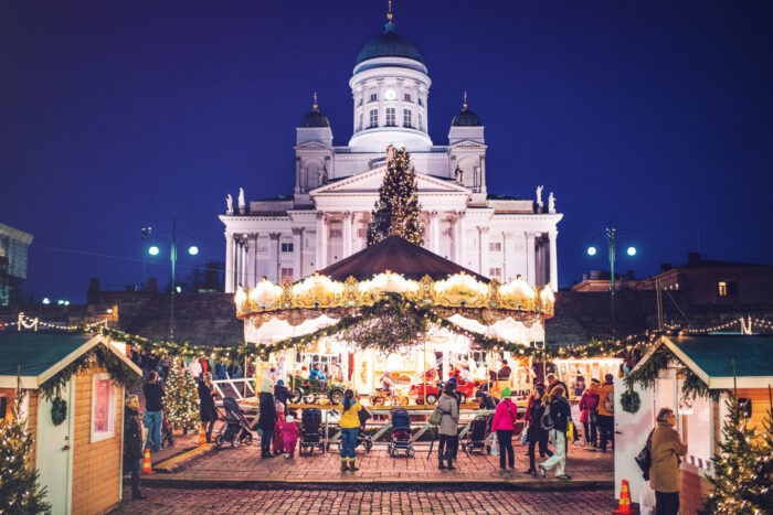 Finnish Christmas spirit brightens Helsinki streets for holiday season